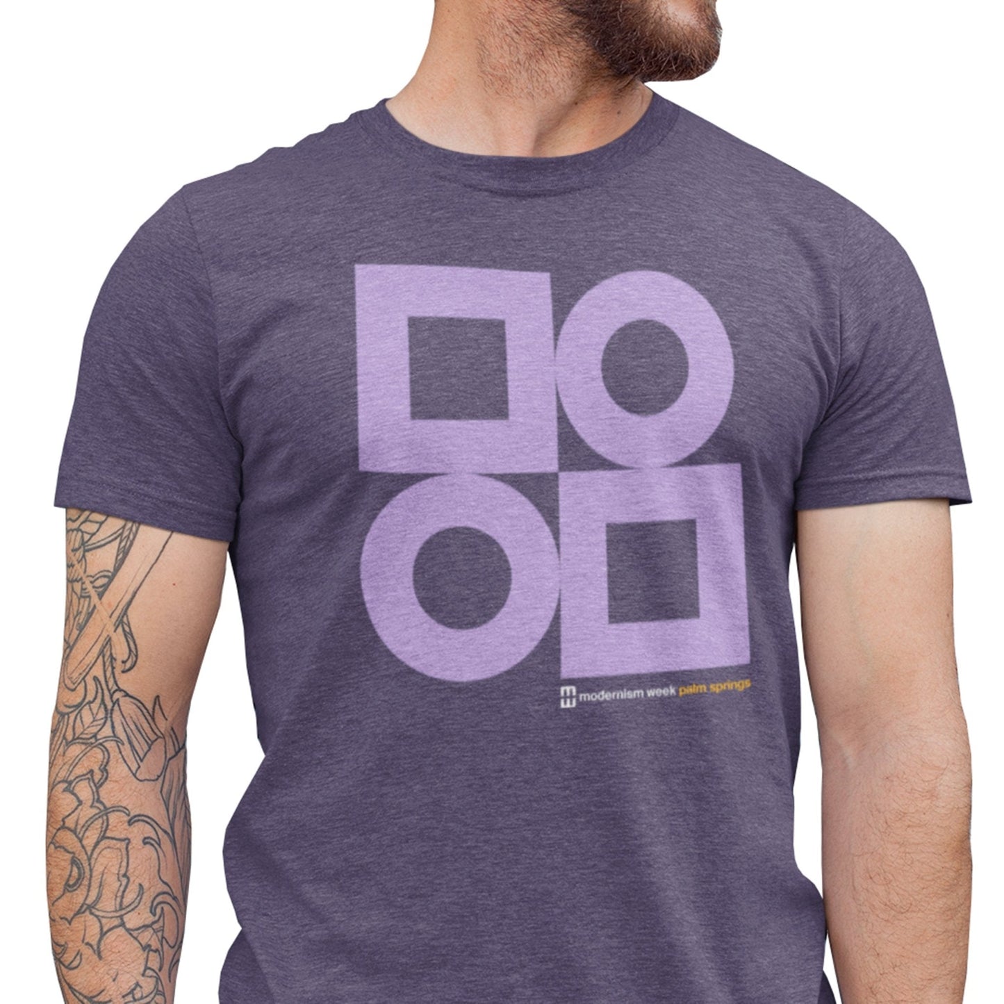 Modernism Week Modernista Unisex T-shirt - Purple