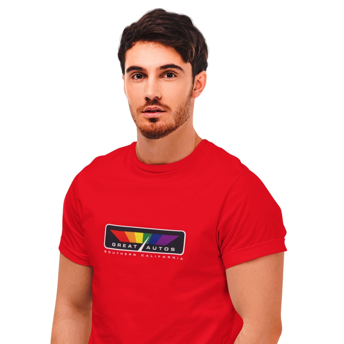 Unisex T-shirt - Autos - Red