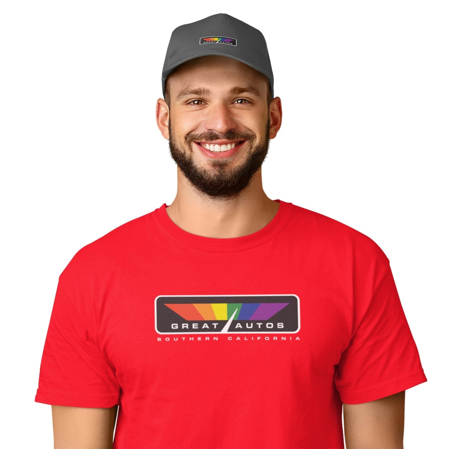 Unisex T-shirt - Autos - Red