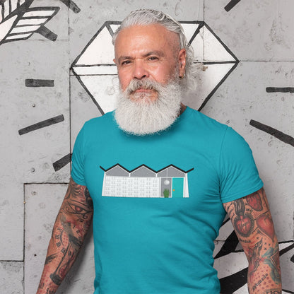 Unisex T-shirt - Midcentury Folded Plate House