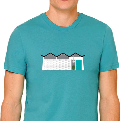 Unisex T-shirt - Midcentury Folded Plate House